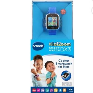 VTech KidiZoom Smartwatch DX3 - Blue Unisex, NWT
